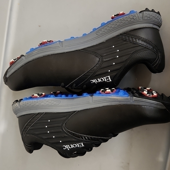 Etonic Stabilite 6 Spike Golf Shoes Men's Size 10.5 EUC - Picture 2 of 5